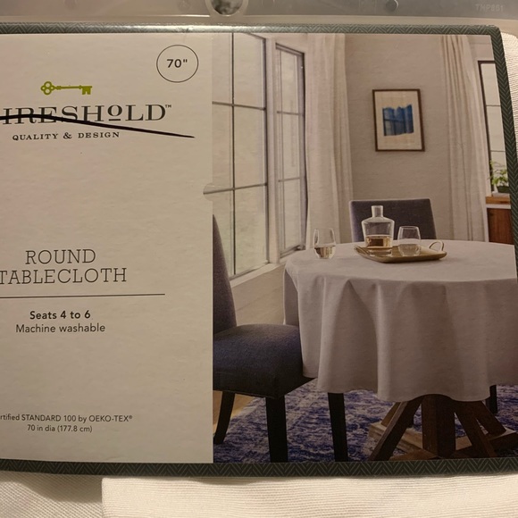 Threshold Other - Threshold-Round tablecloth Threshold Other - Threshold-Round tablecloth